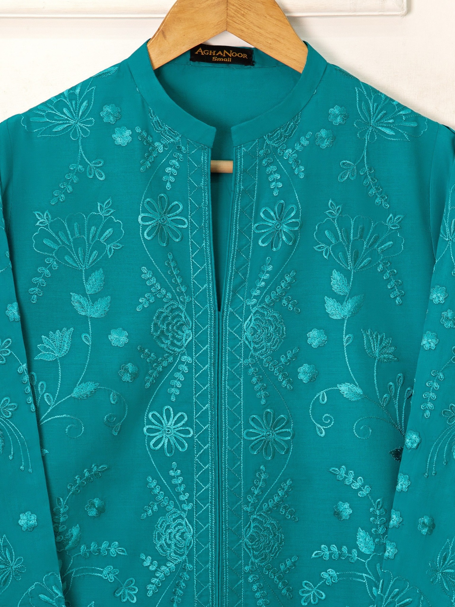 Aghanoor- 2 Piece - Embroidered Lawn Suit S111550